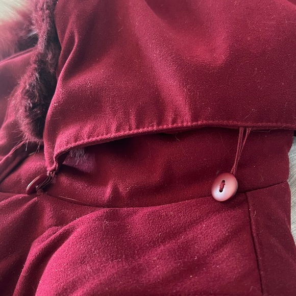 Long red Sequence jacket - Picture 3 of 3